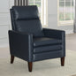 Vicente Traditional Faux Leather Push Back Recliner