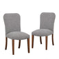 Salina Dining Chair in Performance Fabric with Nail Heads - set of 2