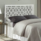 Thomas Chippendale White Headboard