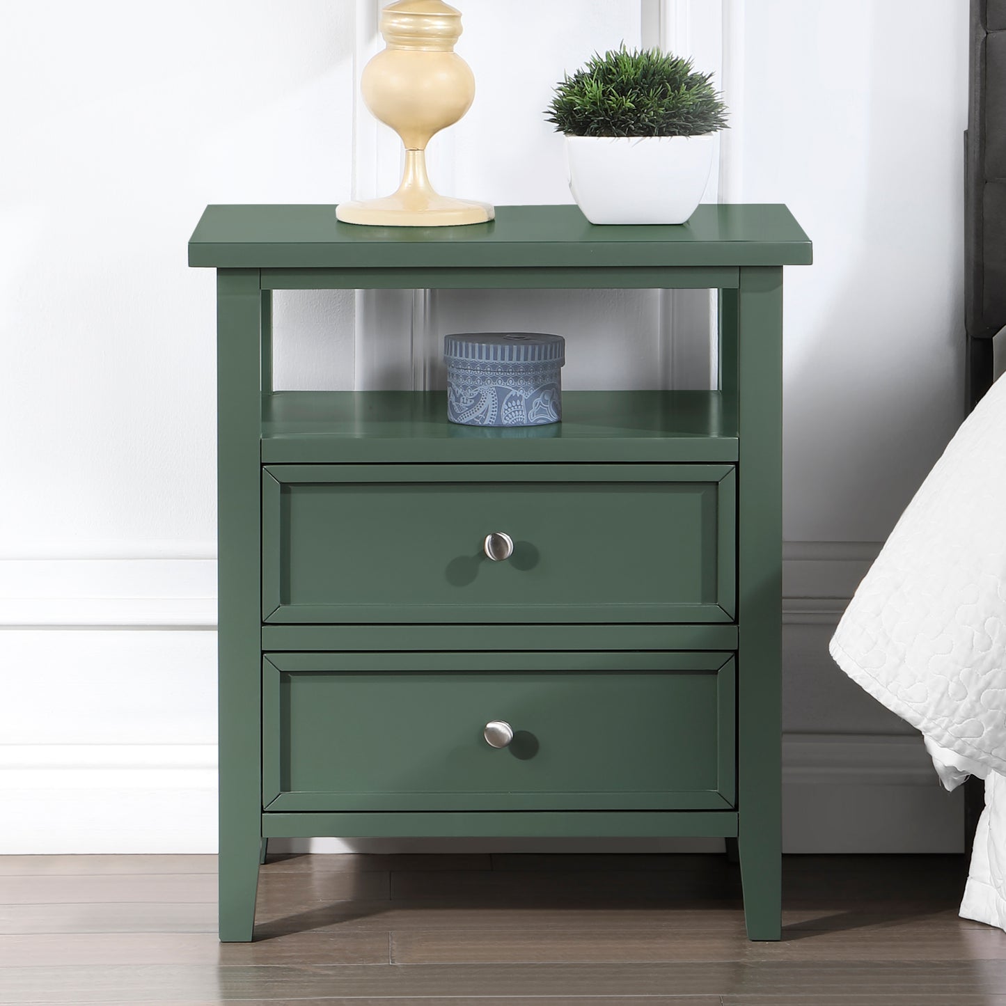 Walker 2-drawer Nightstand