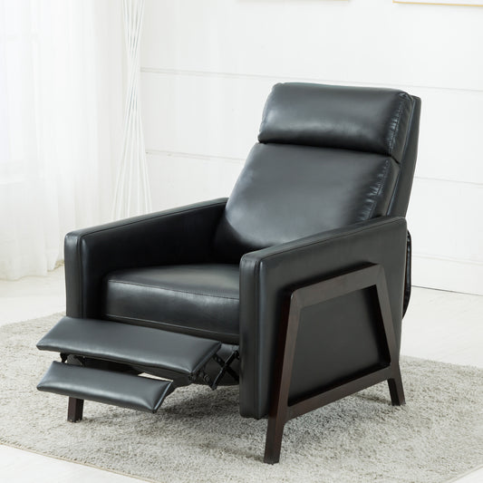 Maxton Faux Leather Push Back Recliner