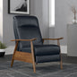 Solaris Wood Arm Push Back Recliner