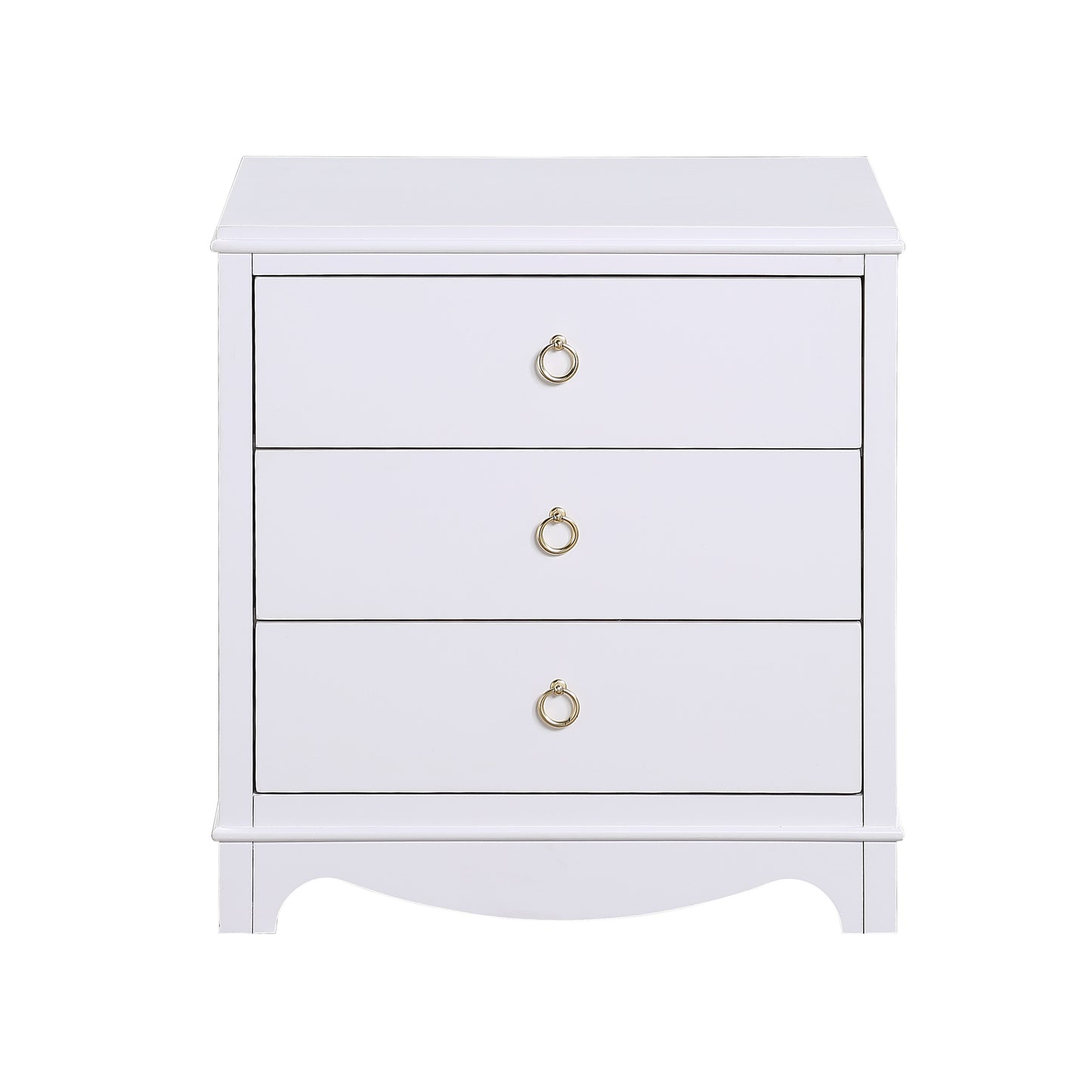 Laurel 3-drawer Nightstand