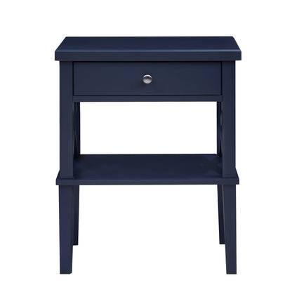 Marta 1-drawer Nightstand with Shelf