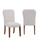 Salina Dining Chair in Performance Fabric with Nail Heads - set of 2