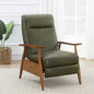 Solaris Wood Arm Push Back Recliner